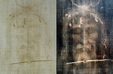An image of the Shroud of Turin